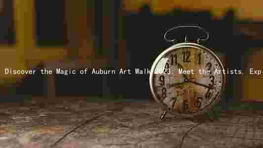Discover the Magic of Auburn Art Walk 2023: Meet the Artists, Explore the Art, and Engage with the Community