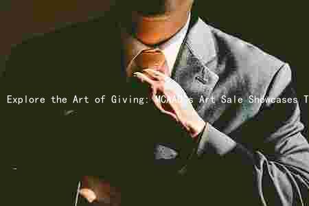 Explore the Art of Giving: MCAAD's Art Sale Showcases Talented Artists and Supports the Arts