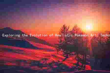 Exploring the Evolution of Realistic Pokemon Art: Techniques, Inspiration, and Impact on Fans and Culture