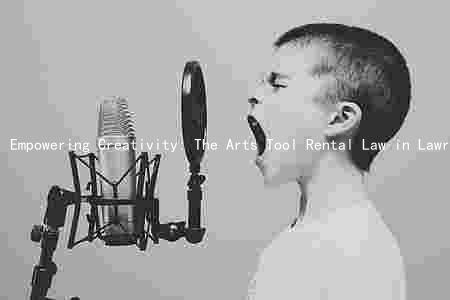 Empowering Creativity: The Arts Tool Rental Law in Lawrenceburg, Indiana